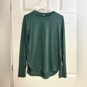 Women's Green Long Sleeve velocity Top medium